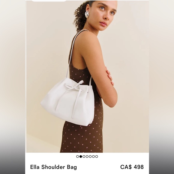 NWT! Ella Shoulder Bag + Silk Scarf - Picture 1 of 12